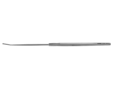 Schuknecht roller knife, 7 1/2'',angled shaft, angled 90º, 3.0mm wide blade, flat handle