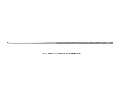 Silverstein knife, 7 1/4'',angled 33º, 2.0mm diameter round blade, hexagonal handle