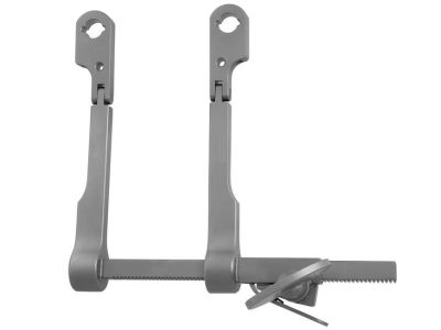 Caspar cervical retractor frame only, 4 1/2'', hinged, transversal, 4'' arms, max opening 85.0mm
