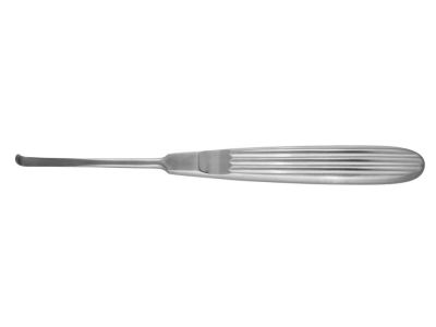 Muehling raspatory, 6 3/4'', angled 90º, 4.0mm wide, sharp blade, flat handle