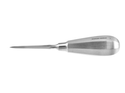 Bone awl, 5 3/4'',straight, with grooves