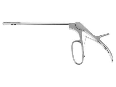Septal breaker, 6'' working length, down opening, grip handle