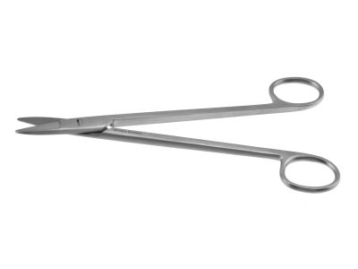 Smith wire cutting scissors, 6 3/4'',straight blades, ring handle