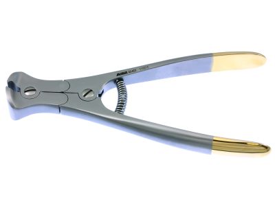 Wire cutter, 5 3/4'',double-action, end cutting TC jaws, cuts up to 2.0mm soft and 1.5mm hard wire