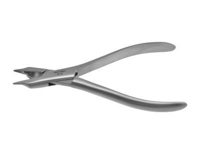 Wire cutter, 6'',straight jaws, cuts up to 0.062''(1.5mm) soft wire and 0.031''(1.0mm) hard wire