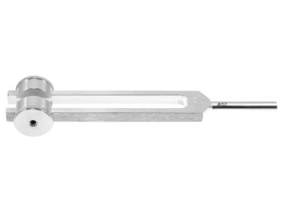 Tuning fork, C128, with weights, alluminum alloy