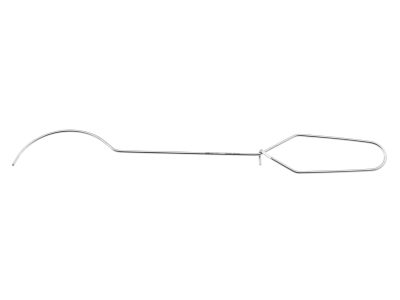 Guyon/Van Buren catheter guide, 14 1/2'', curved, 6 french