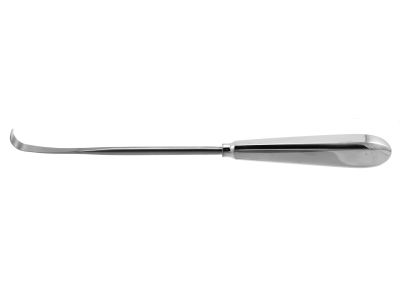 Daniel EndoForehead arch dissector, 8 1/4''curved blade, gold square handle