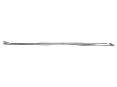 Penfield dissector, 11 1/2'',double-ended, size #5, slightly curved blunt dissector ends, flat handle