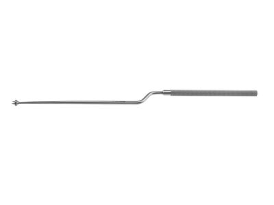 Hardy fork, 9 1/2'',bayonet shaft, working length 120mm, 3 prongs, round handle
