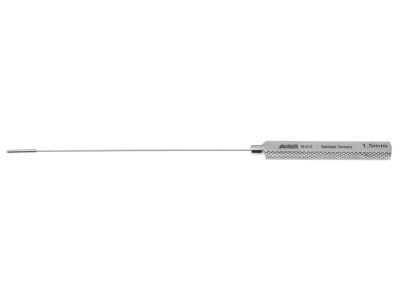 Garrett vascular dilator, 5 1/2'',1.5mm tip, round/flat handle