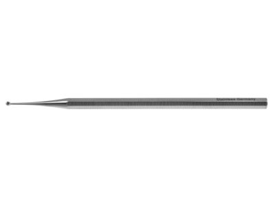 Curette excavator, 5'', 2.0mm cup, without hole, hexagonal handle