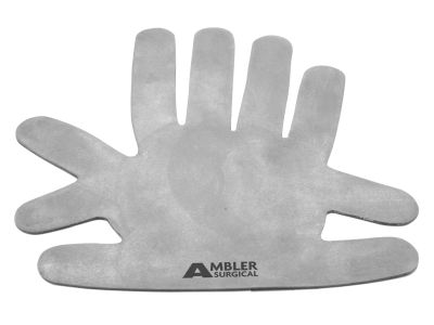 Lead hand, 9 1/2'',adult size, 2.0mm thick