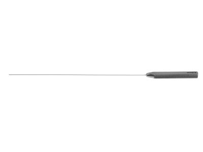 DeBakey vascular dilator, 7 1/2'',0.5mm tip, round/flat handle