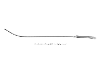 Simpson uterine sound, 12 1/2'',rigid shaft, inch scale, flat handle