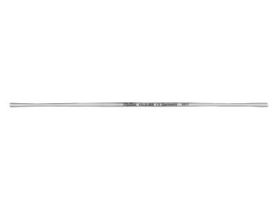 Probe, 4 1/2'',double-ended, malleable, nickel silver