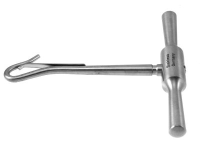 Gigli saw handle, t-shaped with snap lock, sold as a pair