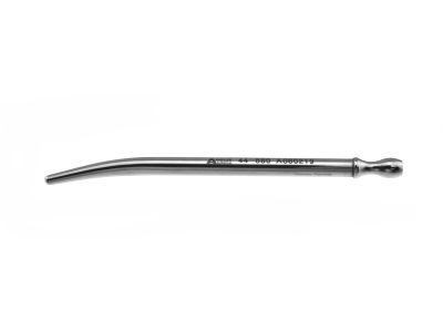 Walther female dilator/catheter, 5 1/4'',curved, 22 French