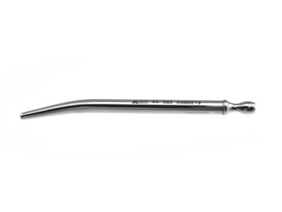 Walther female dilator/catheter, 5 1/4'',curved, 26 French