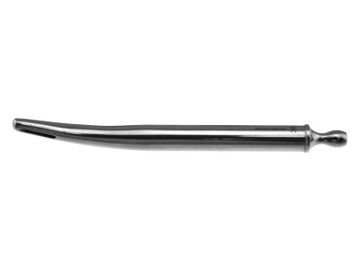 Walther female dilator/catheter, 5 1/4'',curved, 36 French