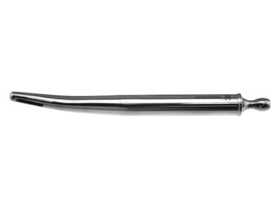 Walther female dilator/catheter, 5 1/4'',curved, 38 French
