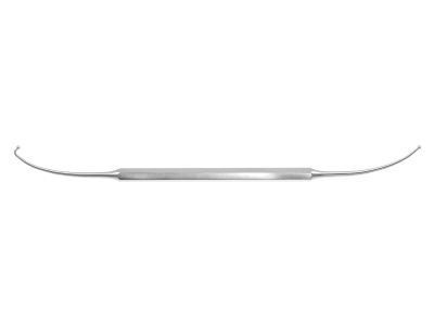 Ostium probe, 7 1/2'',double-ended, curved, one end at 90º, hexagonal handle