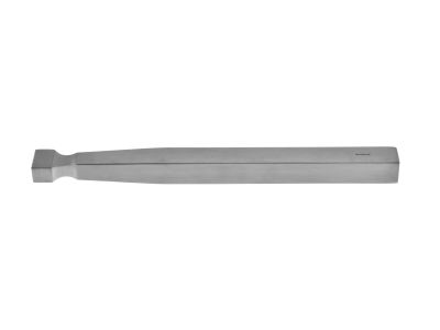 Bone impactor, 8'',11.0mm x 18.0mm tip, square handle