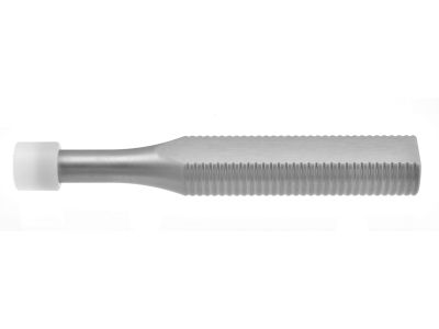 Bone impactor, 6 1/2'',20.0mm diameter tip, replaceable nylon cap, round/flat handle