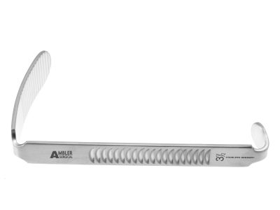 Davis mouth gag blade, 5 1/4'',size #3 1/2, 25mm x 85mm blade