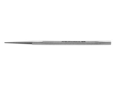 Infant lacrimal dilator, 3 1/8'',very fine blunt tip, round handle