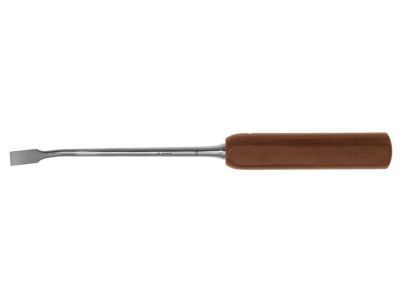 Lexer osteotome, 11'', angled shaft, 10.0mm wide, phenolic handle