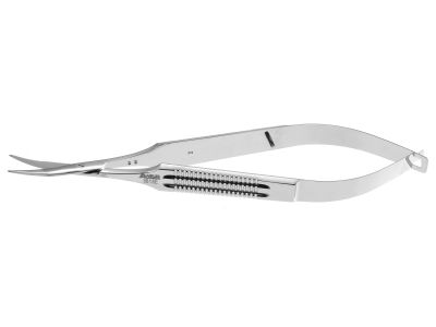 Westcott tenotomy scissors, 5 5/8'',curved right 23.0mm blades, blunt tips, wide flat handle