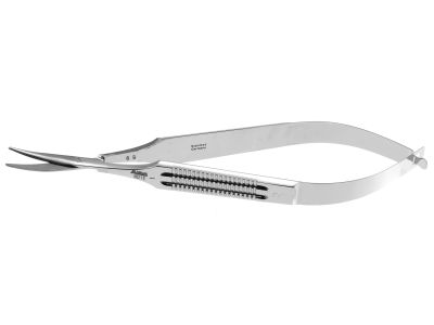 Westcott tenotomy scissors, 5 5/8'',curved left 23.0mm blades, blunt tips, wide flat handle
