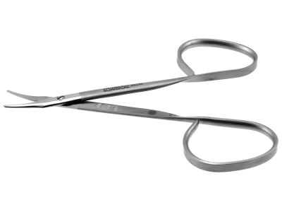 Stevens tenotomy scissors, 3 3/4'',heavy model, curved 19.0mm blades, blunt tips, ribbon handle