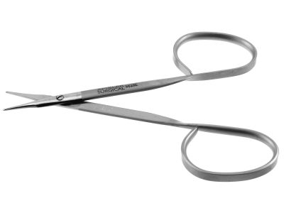 Stevens tenotomy scissors, 3 3/4'',light model, straight 19.0mm blades, blunt tips, ribbon handle