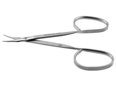 Stevens tenotomy scissors, 3 3/4'',light model, curved 19.0mm blades, blunt tips, ribbon handle