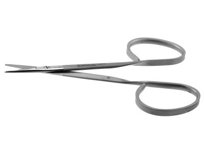 Utility scissors, 4 1/8'',straight 25.0mm blades, blunt tips, ribbon handle