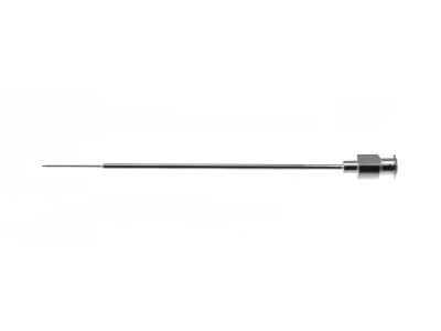 Tonsil needle, 4 1/4'',straight, 23 gauge, 19.0mm needle extension