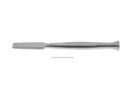 Ambler osteotome, 5 1/2'',straight, 12.0mm wide, square handle