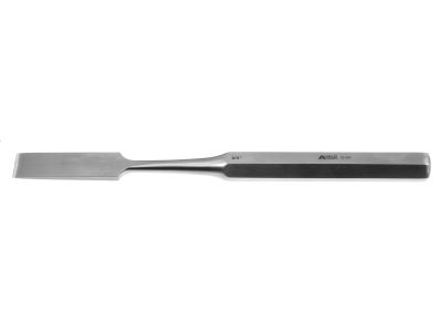 Hibbs osteotome, 9 1/4'',straight, 19.0mm wide, hexagonal handle