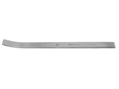 Lambotte osteotome, 9'',curved, 19.0mm wide, flat handle