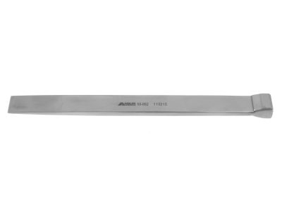 Mini osteotome, 5'',straight, 12.0mm wide, flat handle