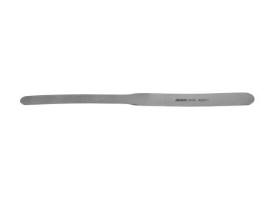 Orbital retractor, 7 1/4'',double-ended, s-curved, 10.0mm and 14.0mm ends, flat handle