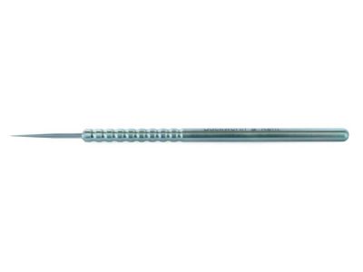 D&K lacrimal dilator, 4 7/8'',0.2mm diameter at tip end, round handle, titanium
