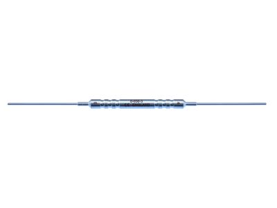 D&K lacrimal probe, 5 1/8'',double-ended, tip size #3 and #4, titanium