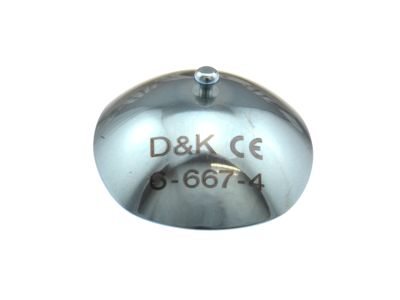 D&K Egi Rabkin eye shield, small, 23.0mm x 18.0mm, non-reflective anterior surface, highly polished posterior surface, sold individually, titanium