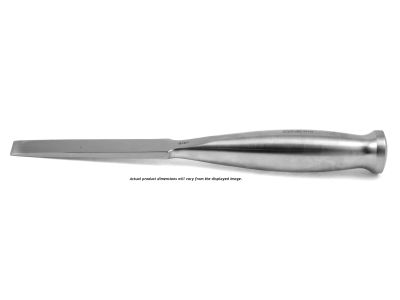 Smith-Peterson osteotome, 8'',straight, 25.0mm wide, round handle