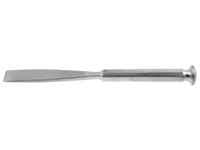 Stille-Type osteotome, 8'',straight, 20.0mm wide, hexagonal handle