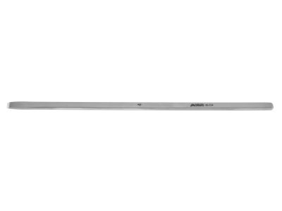 Swiss osteotome, 5'',straight, 4.0mm wide, flat handle