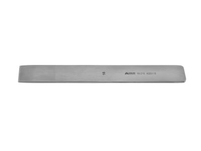 Swiss osteotome, 5'',straight, 18.0mm wide, flat handle